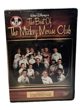 Walt Disney The Best of The Mickey Mouse Club DVD. New Sealed and Unopened .